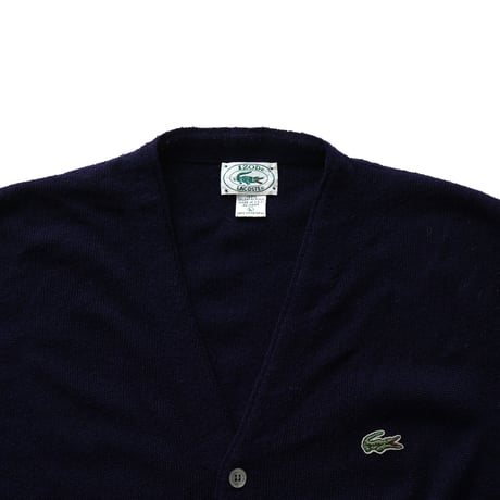 Lacoste / Vintage, Orlon Acrylic Knit Cardigan