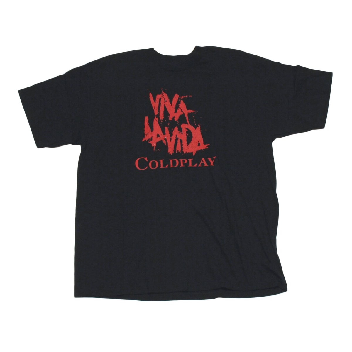 COLDPLAY VIVA LA VIDA Tシャツ 2008 Coldplay / 00's Vintage, Viva La Vida Tour 2008