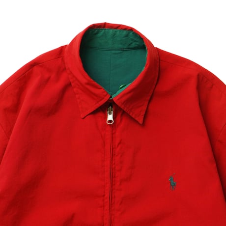 POLO SPORT / Vintage, Reversible Harrington Jacket