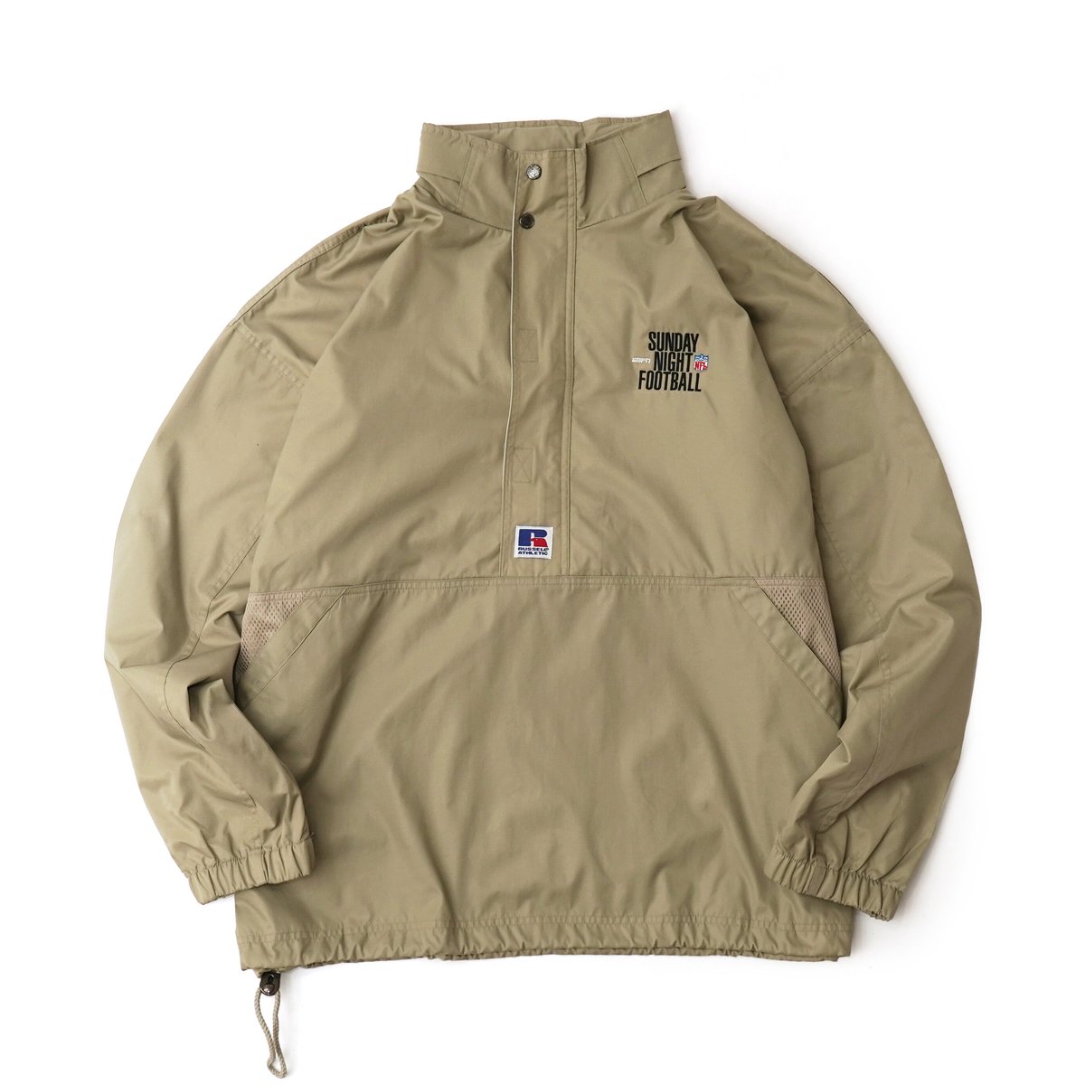 ウォームアップウェア NFL NYLON JACKET NFL / Vintage, Half Zip Pullover Nylon Jacket 