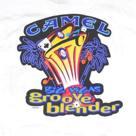 CAMEL / 90's Vintage, ©1996 Big Vegas S/S Tee