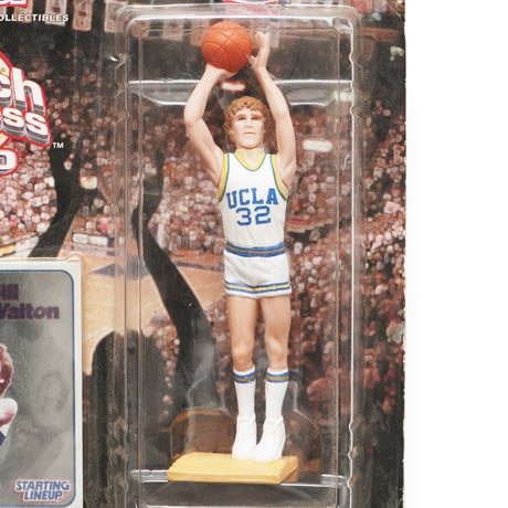 STARTING LINUP/ 00's Vintage, NCAA March Madness Basketball "Bill Walton" ©2000