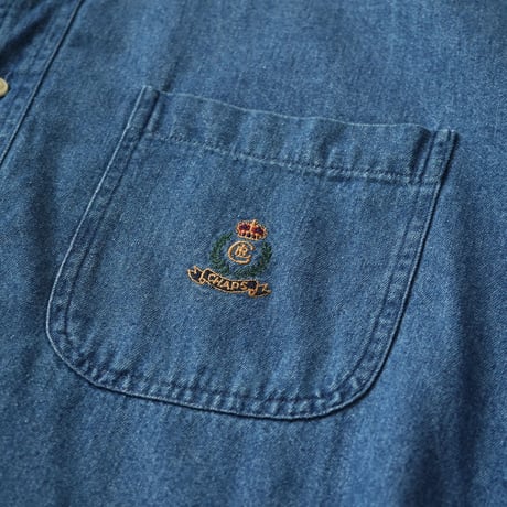 Chaps Ralph Lauren / Vintage, Denim B.D. L/S Shirt