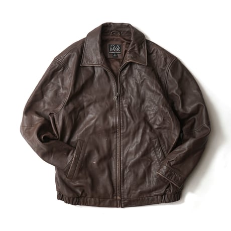 JoS. A. Bank / Vintage, Leather Harrington Jacket