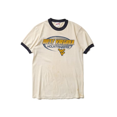 West Virginia University / Vintage, Mountaineers Ringer S/S Tee