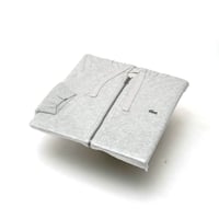 Lacoste / Premium Cotton Zip Up Hooded Sweatshirt