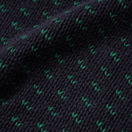 ALPS / Vintage, Birds Eye Cotton Knit Crewneck Sweater