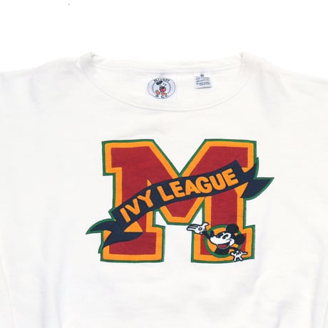 Disney / 90's Vintage, "Ivy League" Crewneck Sweatshirt