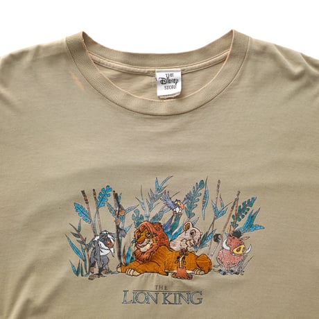 Lion King / Vintage, Embroidered Graphic S/S Tee
