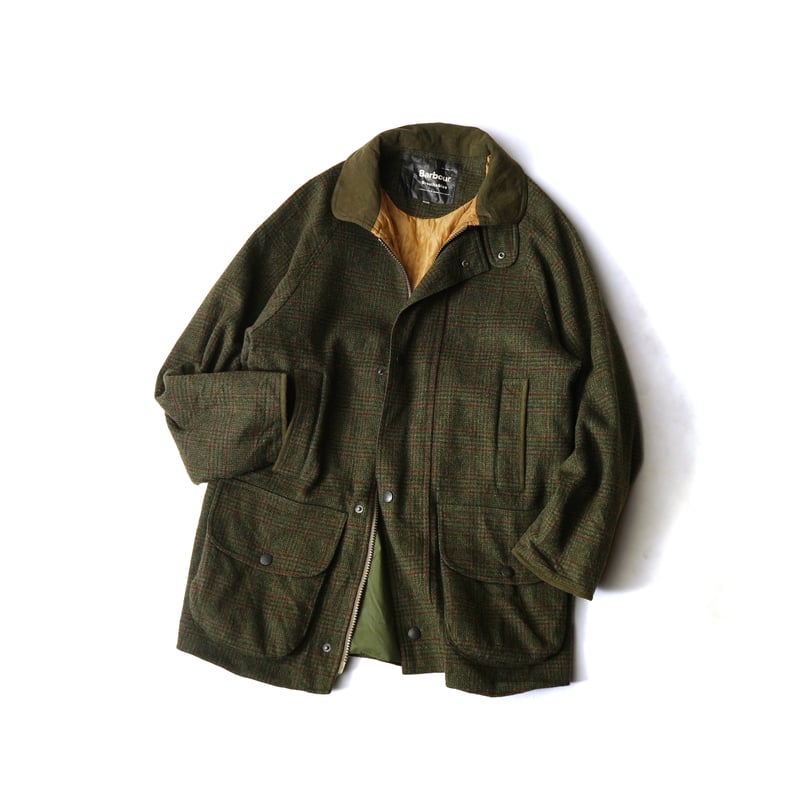 Barbour / Vintage, Loden Check Jacket (Alpaca W