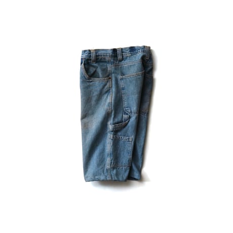 Vintage, Denim Painter Short W : 26