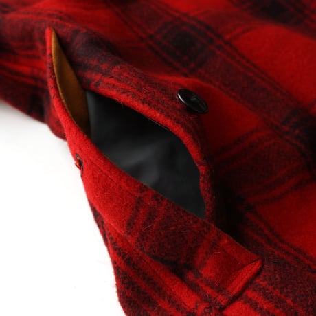 Field Tested by Sears / Vintage, Plaid Wool Melton Blanket Liner Hunting Jacket