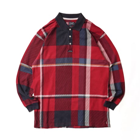 Chaps Ralph Lauren / Vintage, Plaid Polo L/S Shirt