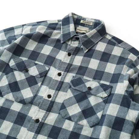 Field Master by Sears / Vintage, Flannel Plaid B.D L/S Shirt "Perma-Prest"