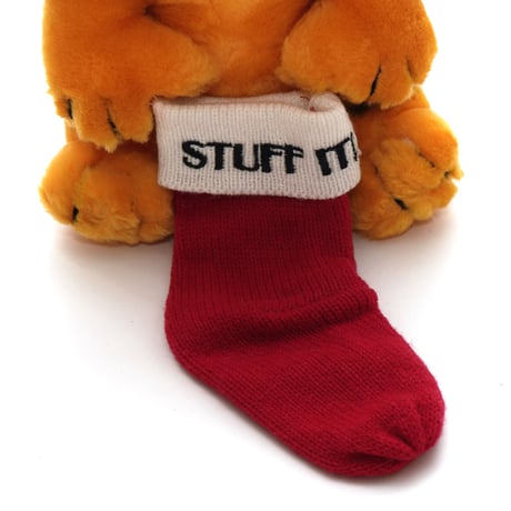 Garfield / Vintage, Plush Toy "Stuff It"