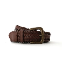 Braided Leather Belt