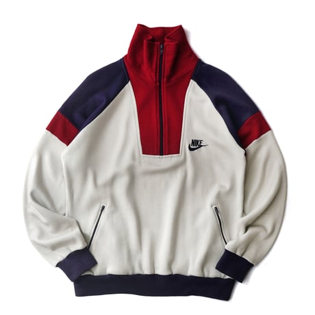 Nike / Vintage, Half Zip Sweat Track Jacket
