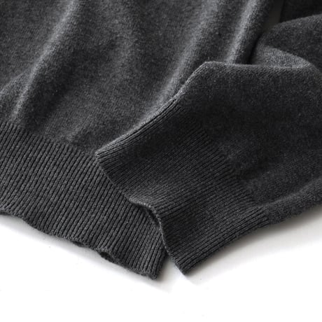 Cotton Nylon Knit Polo L/S Shirt