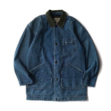 L.L. Bean / Original Denim Field Coat, Cotton Liner