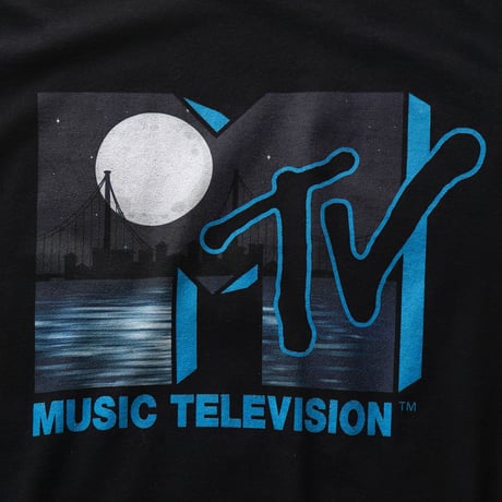 MTV / Night View Retro Logo S/S Tee