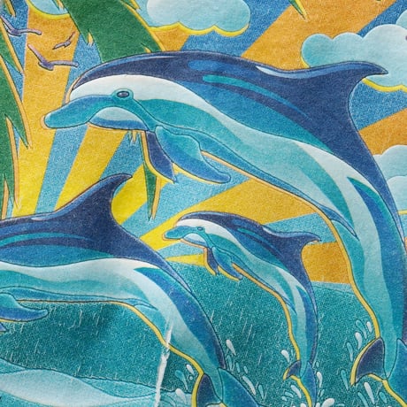 Florida, FL / Vintage, Souvenir S/S Tee "Dolphin"