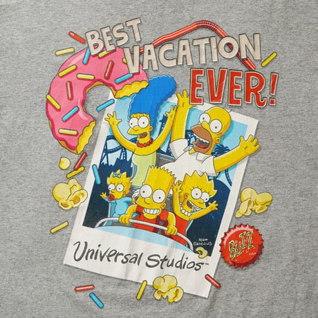 Universal Studios / The Simpsons Best Vacation Ever S/S Tee
