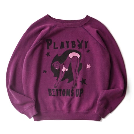 Playboy / Vintage Bootleg, Bottoms Up Crewneck Sweatshirt