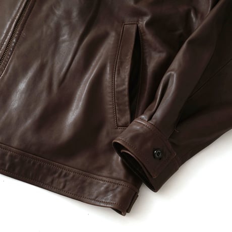 Polo Ralph Lauren / Vintage, Bradford Lamb Leather Jacket