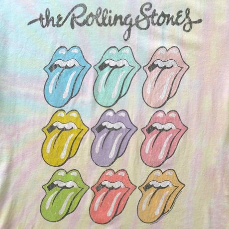 The Rolling Stones / Lips and Tongue Tie Dye S/S Tee