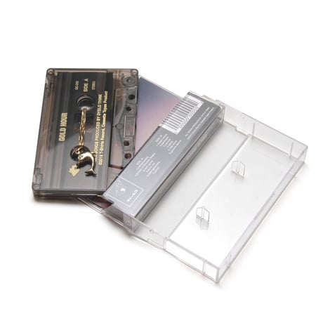 14k Gold Neckless with Beat Tape (by Dyelo Think) -20inch, Dolphin-