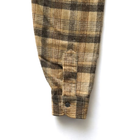 Pendleton / Vintage, Quilted Callor Wool L/S Shirt