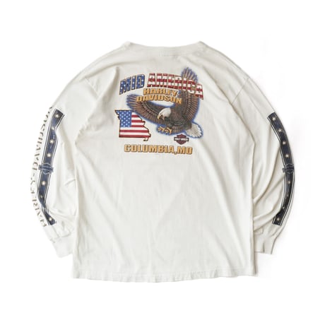 Harley Davidson / Vintage, Columbia Missouri L/S Tee