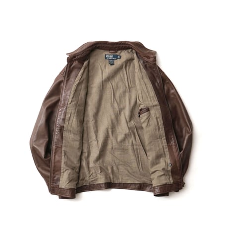 Polo Ralph Lauren / Vintage, Bradford Lamb Leather Jacket