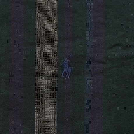 Ralph Lauren / Vintage, Striped B.D L/S Shirt