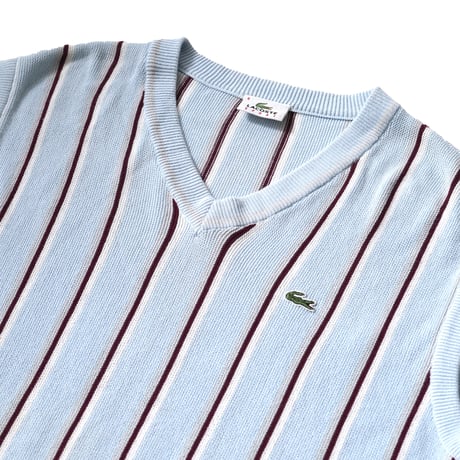 Lacoste / Striped Knit Vest