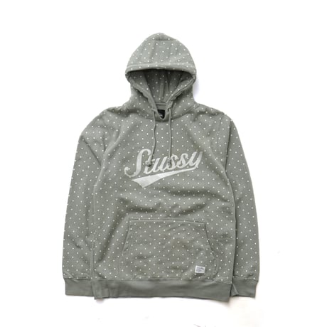 Stussy / Vintage, Polka Dot Hooded Sweatshirt