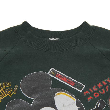 Disney / Vintage, "Mickey Pulp Magazine" Crewneck Sweatshirt