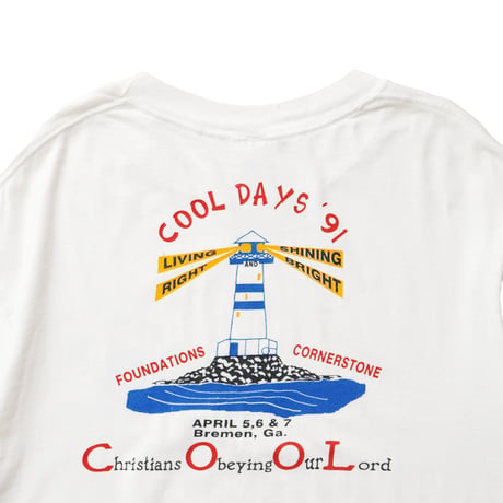 Lighthouse Church / Vintage, Cool Days 1991 S/S Tee