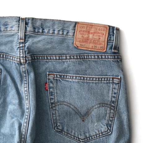 Levi's / lot. 550 W : 36 "Relaxed Fit"