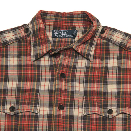 Polo Ralph Lauren / Vintage, Tartan Plaid Flannel L/S Shirt