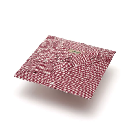 L.L. Bean / Vintage, Gingham  Plaid L/S Shirt