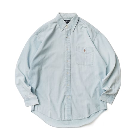Ralph Lauren / Vintage, Chambray B.D. L/S Shirt "Big Shirt"