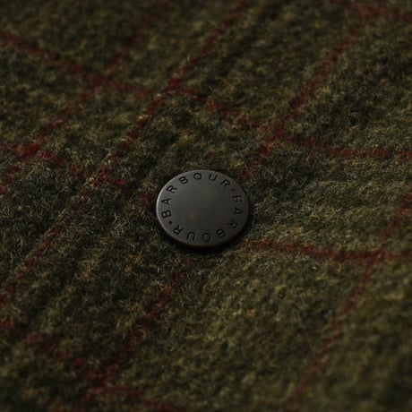 Barbour / Vintage, Loden Check Jacket (Alpaca Wool Tweed Coat)