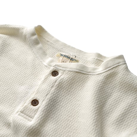 THE UNION / Henley Thermal L/S Tee