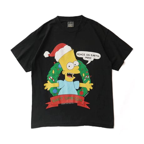 The Simpsons / Vintage, Bart Santa S/S Tee