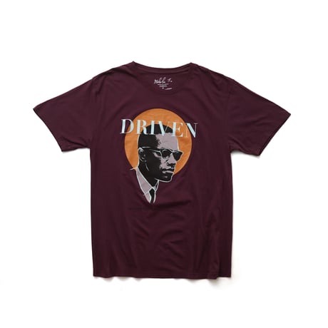 Malcom X / Driven Civil Rights Leader S/S Tee
