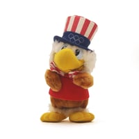 Sam The Olympic Bird / 80's Vintage, Plush Toy