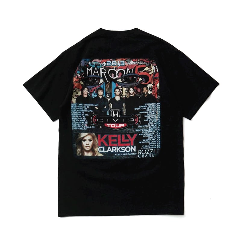Maroon 5 / Honda Civic Tour 2013 S/S Tee | ティーレコ
