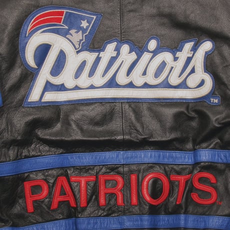 G-Ⅲ Sports by Carl Banks / Leather Varsity Jacket "NFL, New England Patriots"