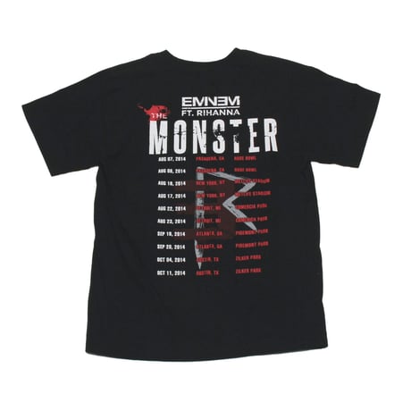 Eminem × Rihanna / 2014 The Monster Tour Bootleg S/S Tee